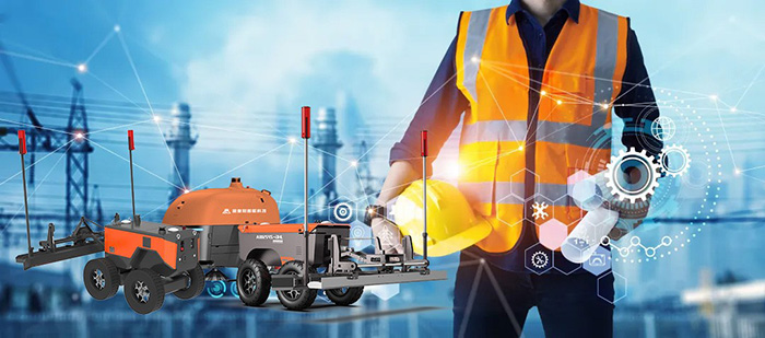 金皇冠智能科技發(fā)明專利：自適應(yīng)調(diào)節(jié)整平板角度的混凝土整平機(jī)器人