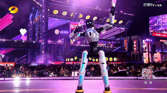 智元首個機器人藝人天團亮相湖南衛視跨年演唱會 智元首個機器人藝人天團亮相湖南衛視跨年演唱會